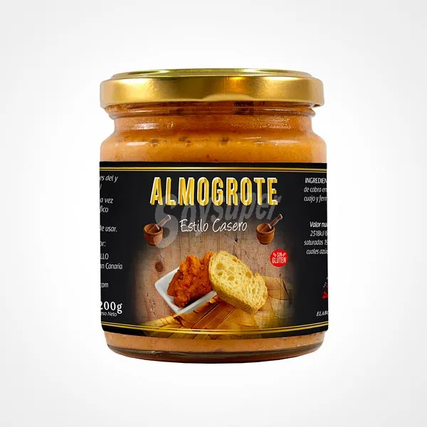 Valsequillo almogrote estilo tradicional 200 ml (En Hiperdino)